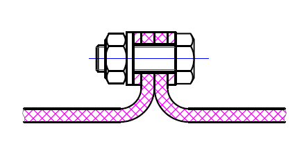 Lock with Two Plates for Belt Joining