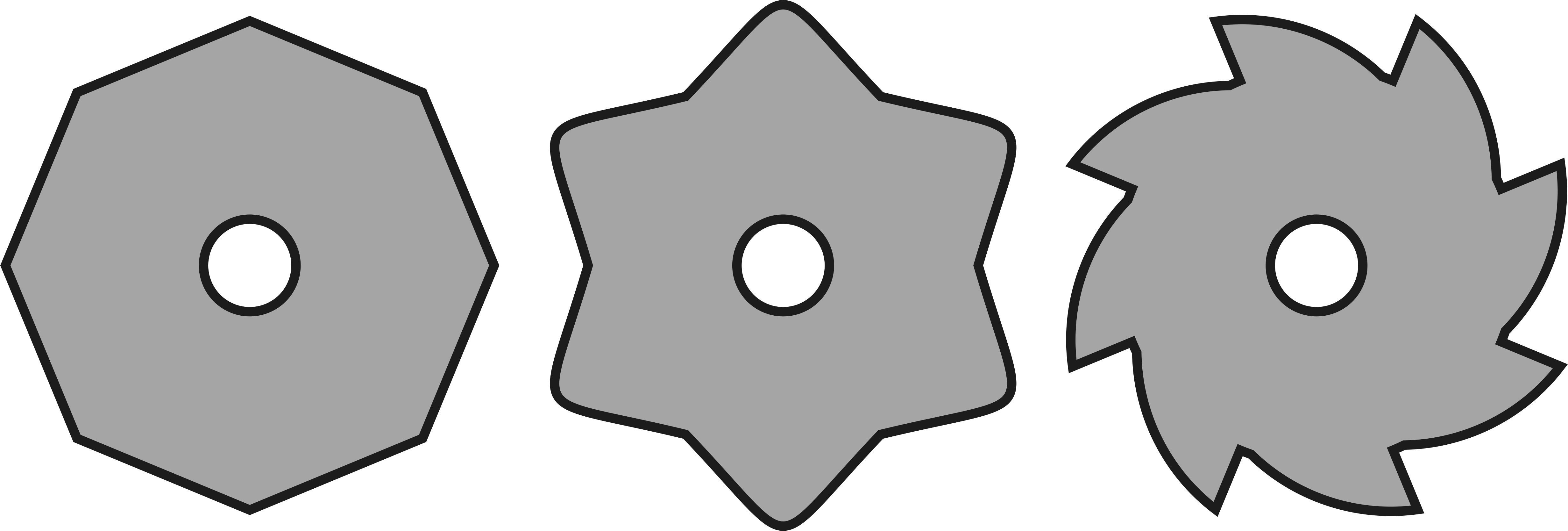 Shape of the disks