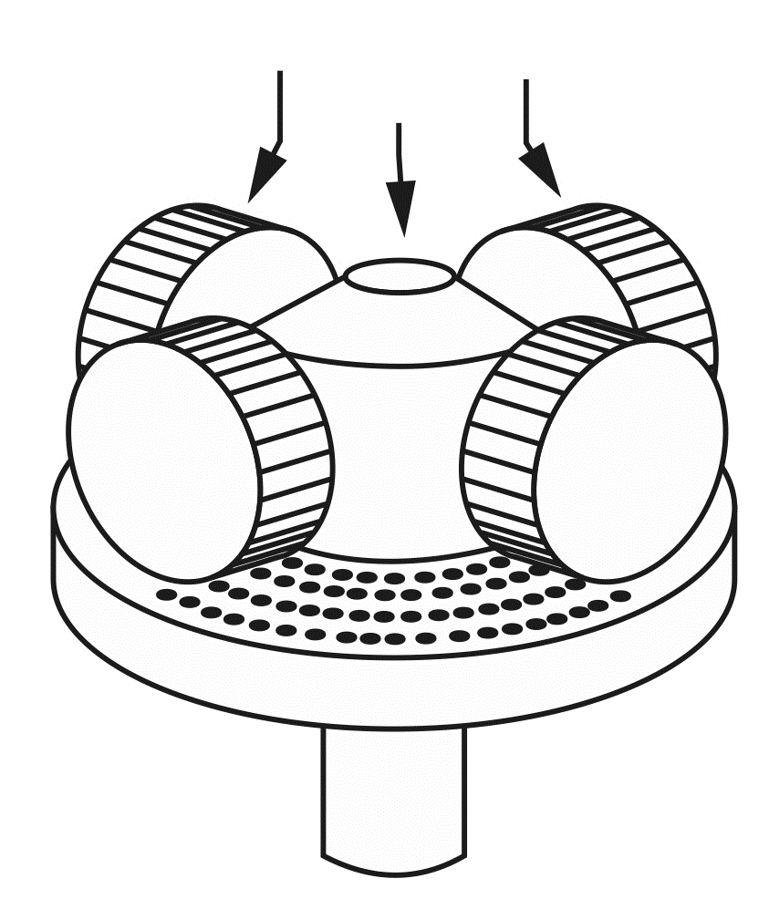 diagram of a pellet mill with a fixed flat die