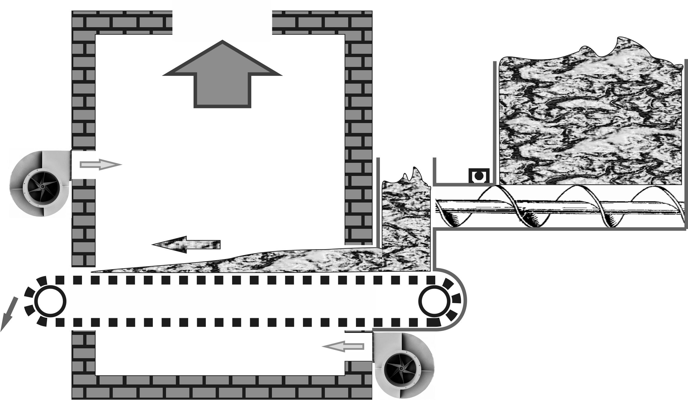 Heat Generator with Moving Grates