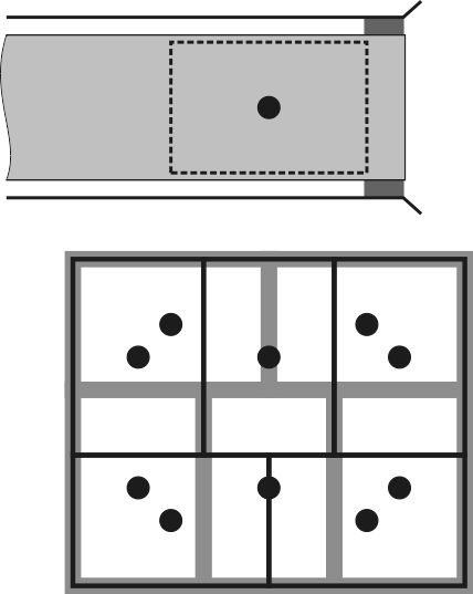 control points for automatic bag stacking on a pellet pallet