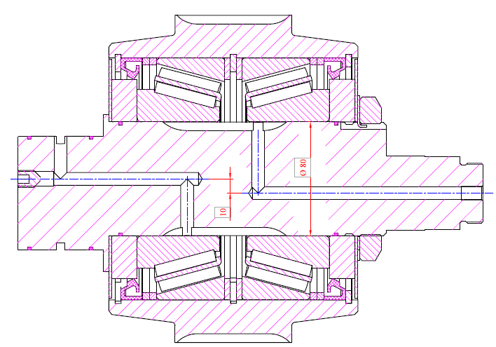 Pellet Mill Roller Structure